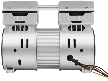 750W Ölfreies Kompressor Aggregat Kompressoraggregat 8bar LEISE Läufer 125 l/min,mit Großes Kühlgebläse, für medizinische Kompressoren, Kühlkompressoren, Klimakompressoren