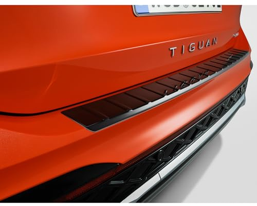 Volkswagen 571061195A Ladekantenschutz Zierleiste Stoßfänger Schutzleiste, schwarz