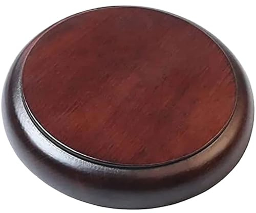 Martello di legno for giudice, martellato a mano, delicato, in, for avvocato, martello, blocco sonoro Per Giudici Aste(Brown-Base)