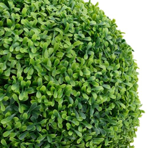 Generico Pianta di Bosso Artificiale a Sfera con Vaso Verde 50 cm,Flora artificiale-336509