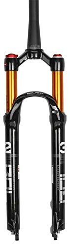 LHHL MTB Fahrrad Magnesiumlegierung Federgabel 26 27,5 29 Zoll Konisches Und Gerades Rohr Fahrrad Vordergabel Manuelle/Fernverriegelung