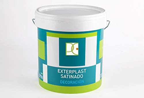 PINTURA PLASTICA SATINADA EXTRA BLANCA INTERIOR-EXTERIOR 0,75 LITROS