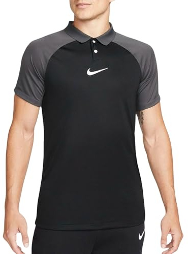 Nike DH9228-011 M NK DF ACDPR SS Polo K Polo Shirt Herren Black/Anthracite/White Größe L
