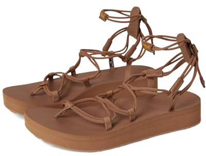 Teva Infinity - Sandalias de plataforma media para mujer, León, 38 EU
