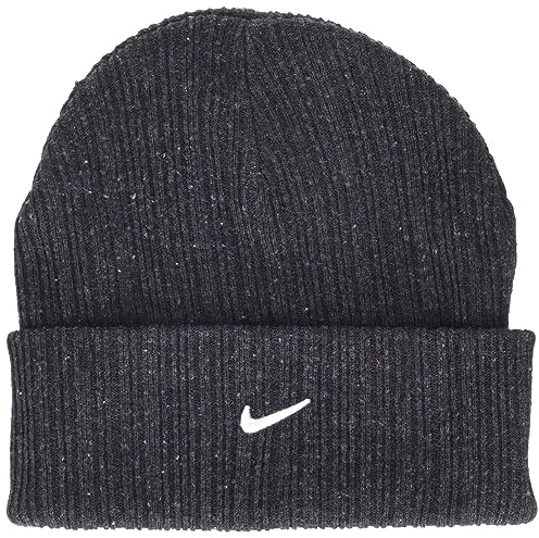 NIKE DV3352-010 U NSW Beanie FSHRMN NUSHRED Hat Unisex Schwarz-Weiss 1SIZE