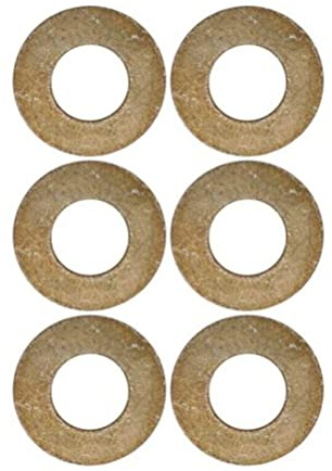 Eopzol 1-633508 Bellville Washer Replacement for Exmark Aerators Explorer Navigator Decks Front Runner Decks Turf Tracer Decks Staris Vantage Vertex Turf Tracer Lazer Z Navigator, 6-Pack