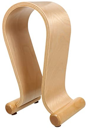 Cabilock Holz Kopfhörerhalter U-Form Kreativer Headset Ständer Aus Walnussholz Schützt Vor Kratzern Und Druck Für Schreibtisch Und Gaming Zubehör Langlebig Und Stilvoll