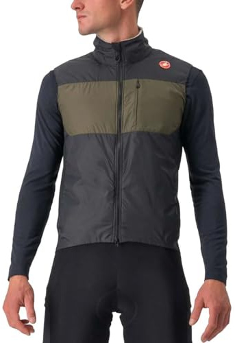 CASTELLI 4522010-010 UNLIMITED PUFFY VEST Jacket Herren BLACK/TARMAC Größe L