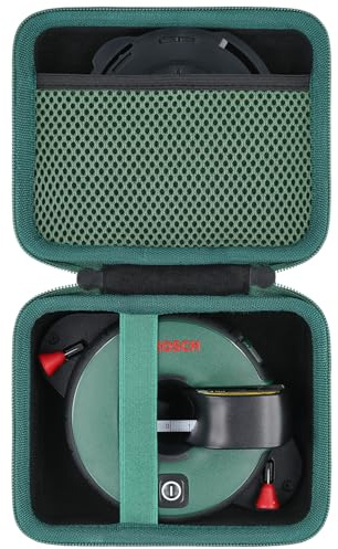 co2CREA Hard Travel Case for Bosch 2-in-1 Line Laser Atino 2nd gen | Shockproof EVA Shell with lightweight Hand Strap for Outdoor Travel, Case Only