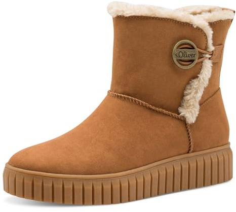 s.Oliver 5-5-26418-41-001 Damen Boots Textil schwarz schwarz