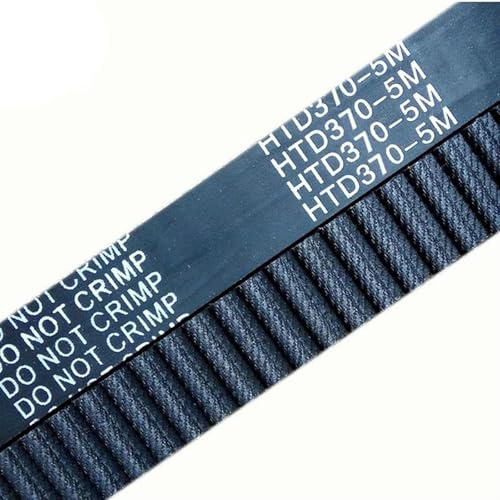 Cintura A V Cinghia Cinghia A Circuito Chiuso HTD5M Cinghia 370-5M-18 Denti 74 Lunghezza 370mm Larghezza 18mm Cinghia Dentata 370 HTD 5M S5M Puleggia 2pz Cinghia Cinghietta Dentata