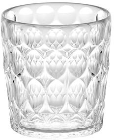 Guzzini - Vanity, bicchiere basso, in Bio-based SAN e Bio-based SMMA - ARIA (Trasparente)