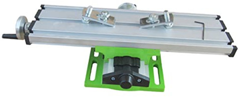 Gadpiparty Mini Milling Machine Vise Cross Slide Vise for Bench Drill Press Milling Machine Accessories Compound Slide Table Heavy Duty for Workbench Use