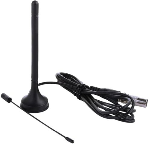 Antenna Radio FM/DAB Interna Universale | 3m Cavo Estensibile + Base Magnetica – Ottimizza Ricezione Stereo TV/Radio DAB+