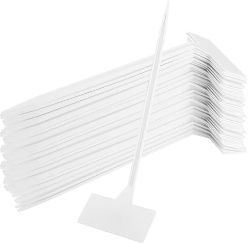 LDXDRU Lot de 60 étiquettes pour plantes - Résistantes aux intempéries - 30 cm - En plastique - Pour l'extérieur - Résistantes aux intempéries - Étiquettes pour plantes - Étiquettes pour légumes
