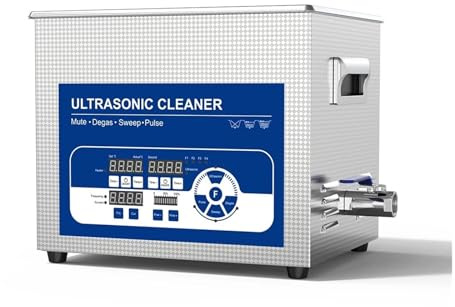 Limpiador Ultrasónico Digital De 10 L, 200/400 W, Frecuencia Barrido 28/40/80/120 KHz, Herramientas Precisión Pulso, For Uso En Laboratorio Super Efficiently Cleaning(10L 400W 40KHz)