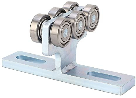TARSHYRY di Carrello a 6 Ruote per Porte Scorrevoli, Gruppo Puleggia Silenziosa di Facile Installazione, Rulli Compatibili con Paranco Elettrico