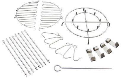Char-Broil The Big Easy 22-Piece Turkey Fryer Accessory Kit, Chrome