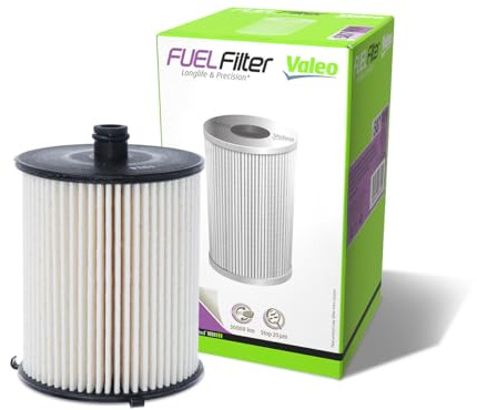 VALEO 587909 Filtro combustible Filtros de motor, Óptimas propiedades de filtración, capacidad de Larglife, ajuste exacto y fácil