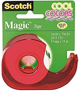 Scotch M810-COL 3M Handabroller Magic, beStückt, farbig sortiert