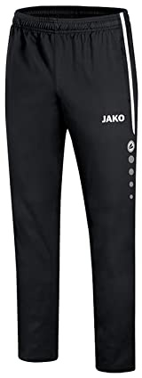 JAKO Herren Präsentationshose Striker 2.0, Schwarz/Weiß, M