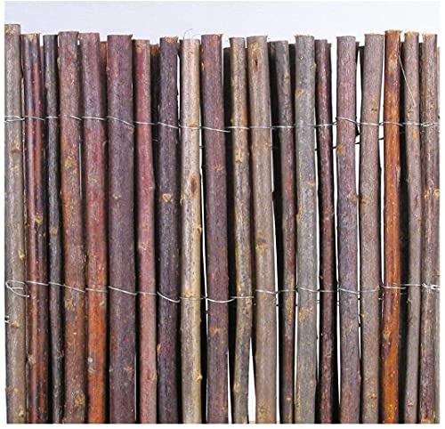 Mugar- Rollo de Mimbre Natural 1x5 Metros – Cercado Decorativo para Jardín, Balcón o Terraza