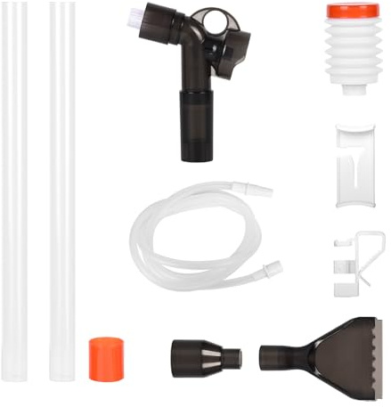 TopHomer Aquarium Gravel Cleaner, Fish Tank Hand Syphon Pump Vacuum Siphon Water Changer for Fish Tank Water Changing and Filter Gravel Cleaning