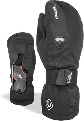 Level Handschuhe Fly JR Mitt, Black, 5, 4001JM