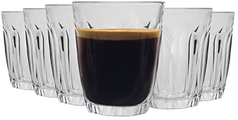 DURALEX Provence - Vetro Bicchiere tumbler, 9 cl, confezione da 6, trasparente