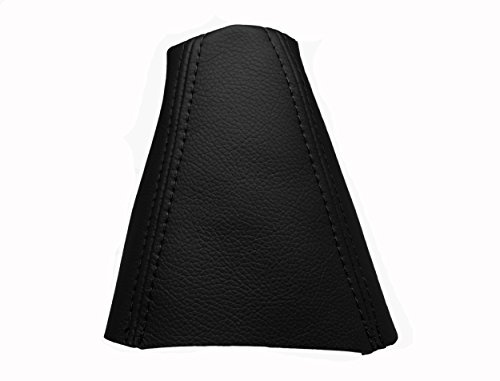 Para HYUNDAICOUPE Modelo 2002-2008 Fuelle Palanca de cambios 100% Cuero Negro