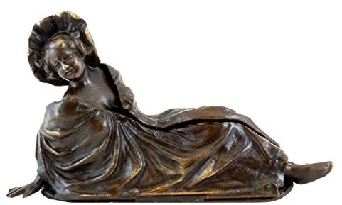 Kunst & Ambiente - Wiener Bronze - Bronzefigur - Mechanische aufklappbare Erotik Skulptur - Bergmann Stempel - Vienna - Wien Figur