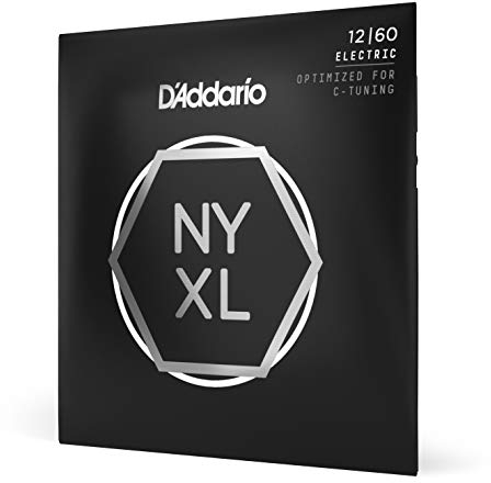 D'Addario NYXL1260 Nickel Wound E-Gitarrensaiten, Extra Heavy, 12-60