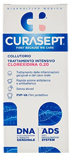 Curasept Liquido Collutorio 0.20, 200 ml Non aromatizzato