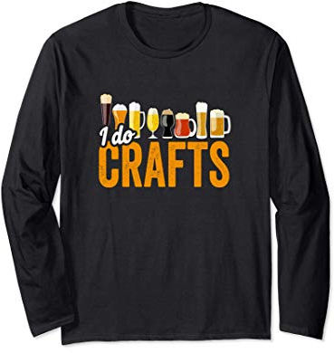 Craft-Beer Buveur de bière Cadeau amateur de bière Manche Longue
