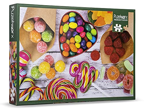 Puzelworx Puzzle éducatif de 1000 pièces pour adultes et enfants