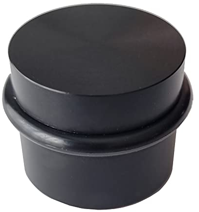 Türstopper selbstklebend, Türstopper kleben, schwarz, ivalio (Menge: 2er Set)