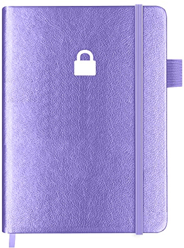 Getvow Hardcover-Passwortbuch mit alphabetischen Registerkarten – Internet-Passwort-Keeper-Buch, 11,6 x 15,5 cm, Passwort-Notizbuch für Büro oder Zuhause, Lila