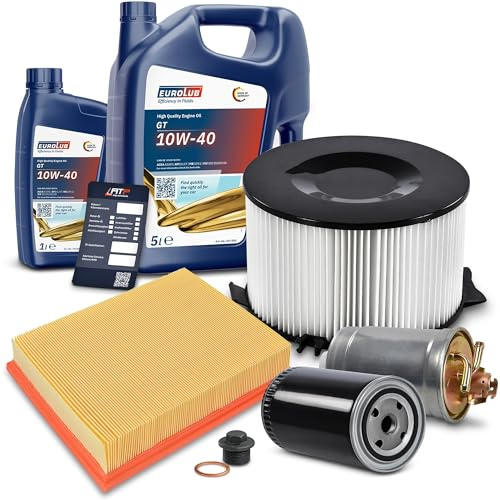 BESTPRICE ATP Inspektionspaket Filterset mit 1x Ölfilter, 1x Kraftstofffilter, | Kompatibel mit: VW TRANSPORTER T4 Bus, TRANSPORTER T4 Kasten, TRANSPORTER T4 Pritsche/Fahrgestell (70E, 70L, 70M, 7DE, 7DL