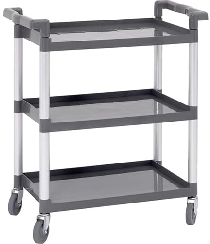 Stalwart DA-GX032B Professional Utility Trolley Multi-Purpose 3 Tier 1020x500x960mm