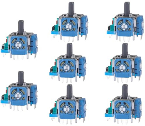 Ikpek Joysticks Ersatz für DualSense PS5 Controller, 3D Analog Sensor Wheel Thumb Sticks Joystick Rocker Modul Ersatz für Playstation 5 Controller