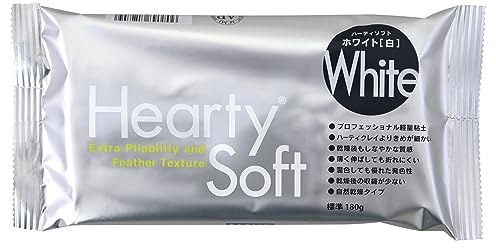 Padico Hearty Soft Clay 180g White Japan Import