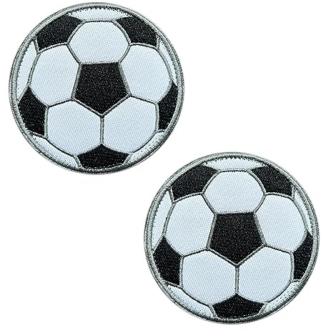 2 parches tácticos de fútbol con texto en inglés «Love Football» con gancho y bucle bordados, para bolsos, mochilas, uniformes, chalecos, ropa, deportes al aire libre, jersey, motociclista o