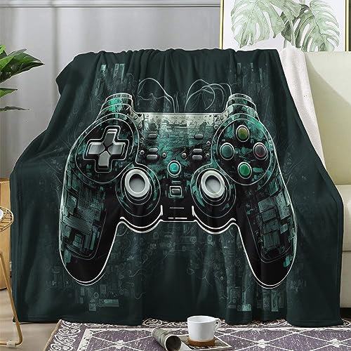 Kuscheldecke Flauschig Pferde, Decke Wolldecke 150x200 Game, Flanell Sofadecke Blanket XL, Fleecedecke Wohndecke Schlafdecke Winter Warm Weich, Deko Decken für Couch Bed