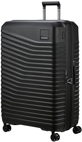 Samsonite Intuo - Spinner XL, Expanderbar Resväska, 81 cm, 132/144 L, Svart (Black)
