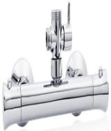 CLEADONG Duscharmatur Thermostat-Brausebatterie, 38℃ Duschthermostat Mischbatterie, Messing Brausethermostat