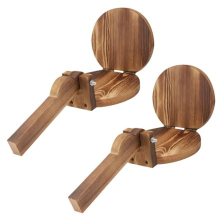 FUNOMOCYA 2pcs Wooden Dumpling Wrapper Mold Dough Presser Household Kitchen Tool for Making Dumpling Skin at Home