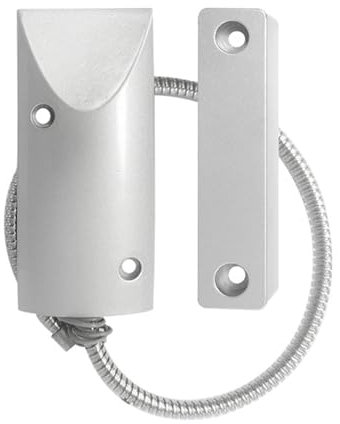 Robusto allarme antifurto per porte e finestre. Sensore di allarme magnetico in plastica per cancelli e porte in ferro. Proteggi i tuoi locali