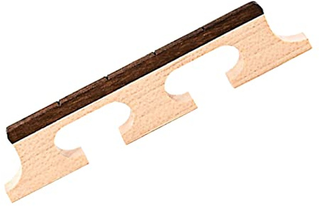 Vaguelly Banjo Brücke Aus Holz Einstellbare Tremolo Brücke Für Banjo Zubehör Für Einfache Installation Verbesserten Für Musiker Und Liebhaber Ersetzt Vintage-teile