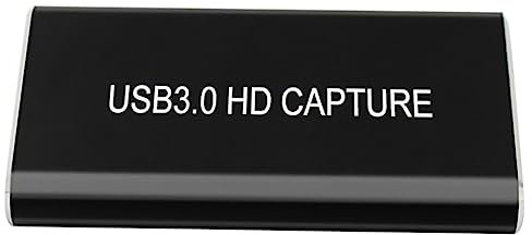 Housoutil Capture Card for Usb Capture Auto Format Detection Audio Video Streaming Type-c Port Compatible Multiple Devices