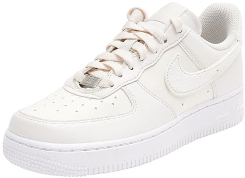 NIKE Air Force 1 '07 Next Nature, Sneaker Mujer, Black White Gym Red University Gold, 40 EU